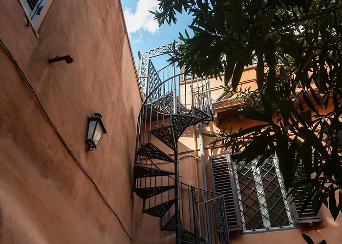 Apartament Trastevere Rooftop Terrace Courtyard Loft Rzym