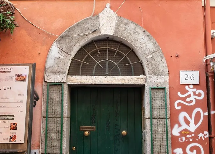 Apartament Trastevere Rooftop Terrace Courtyard Loft Rzym