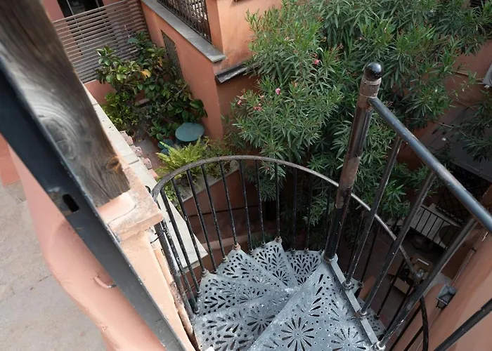 Trastevere Rooftop Terrace Courtyard Loft Apartament *