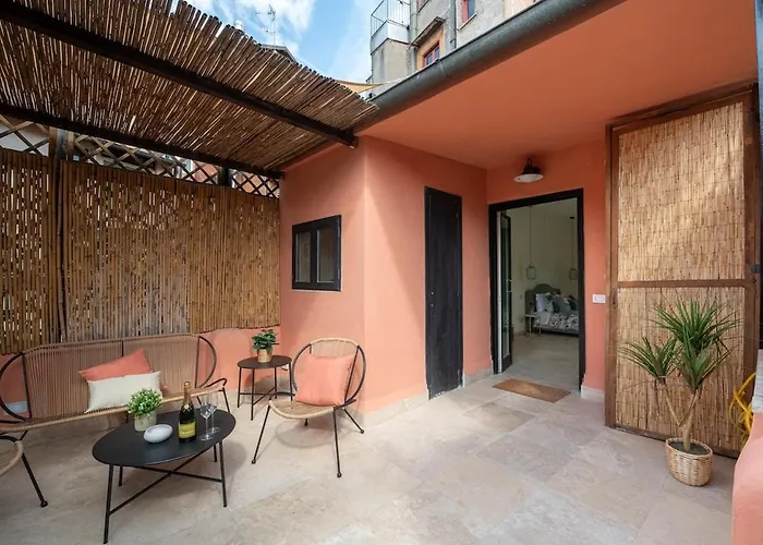 Apartament Trastevere Rooftop Terrace Courtyard Loft *